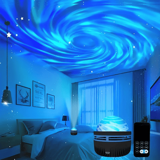 1 enchanting starry sky lamp - illuminates a romantic bedroom, adding brilliance to holidays, camping adventures, and parties