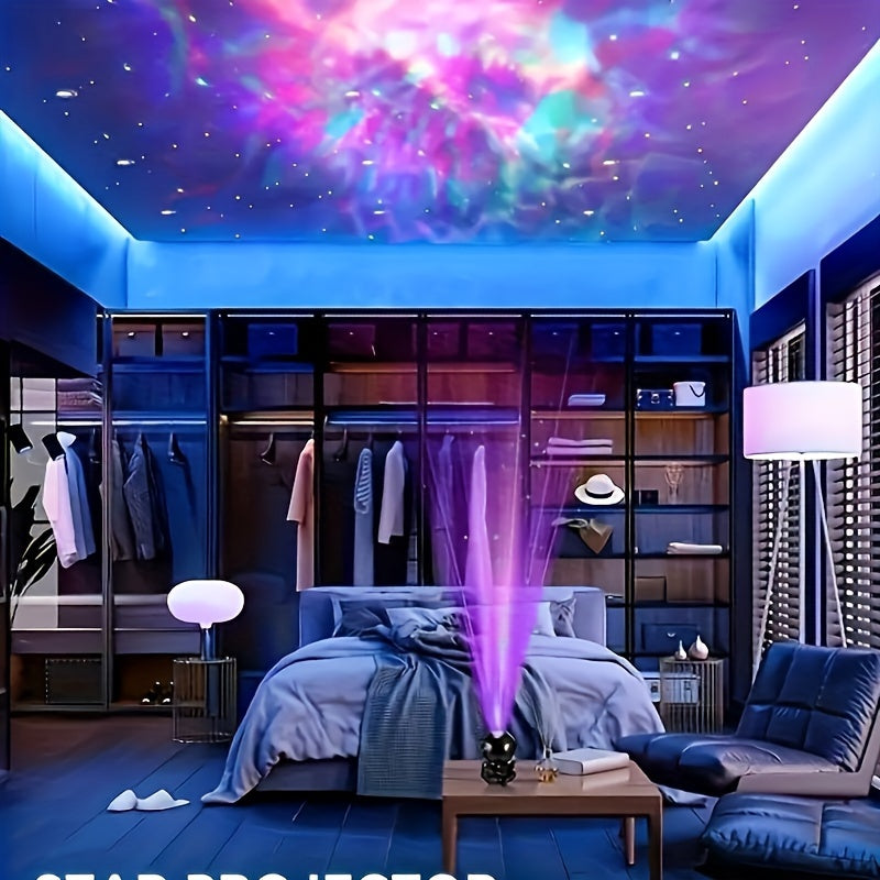 1pc Astronaut Galaxy Star Projector Bedroom Starry Night Light Flexible Projection LED Nebula Lamp