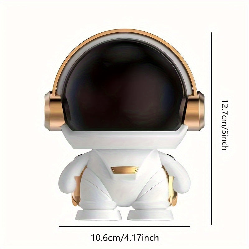 K29 1pcs Cartoon Astronaut Speaker Outdoor Portable Home Desktop Astronaut Mini Audio