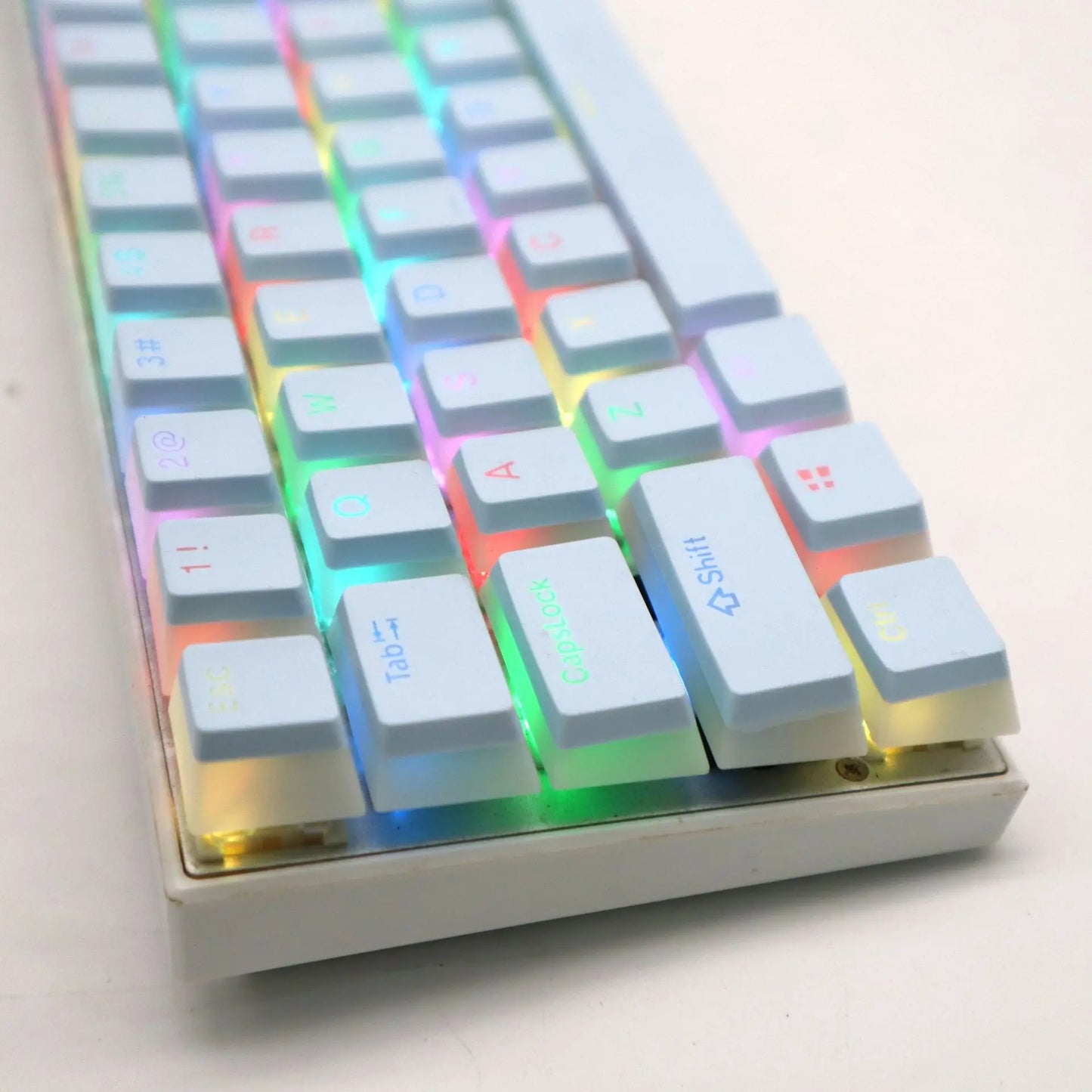 104 Keys PBT Pudding Keycap Two-color Injection OEM Profile DIY Keycaps MX Switch Gaming Mechanical Keyboard