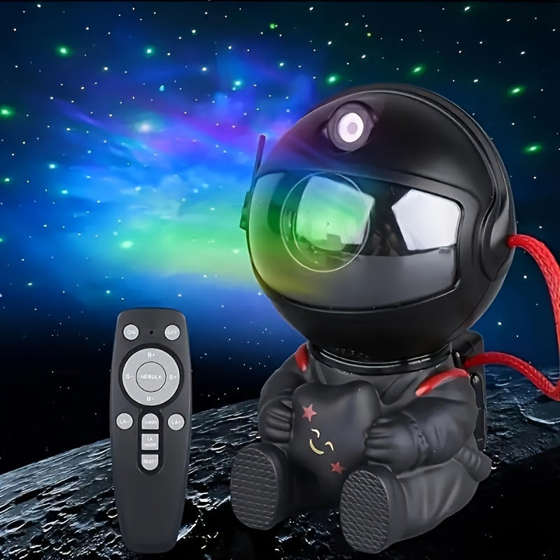 1pc Astronaut Galaxy Star Projector Bedroom Starry Night Light Flexible Projection LED Nebula Lamp